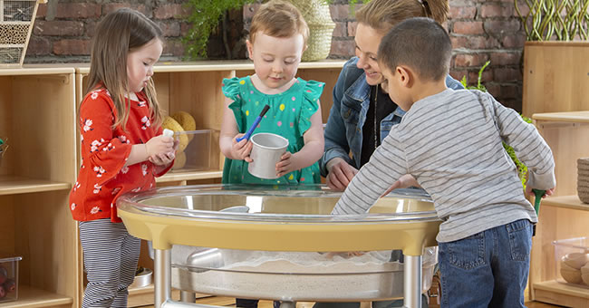 Tips for Cleaning Your Sand and Water Table | Kaplan Early Learning Company