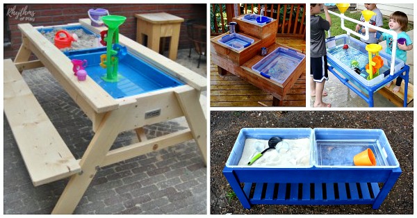 Best Sand and Water Tables to DIY or Buy - Rhythms of Play